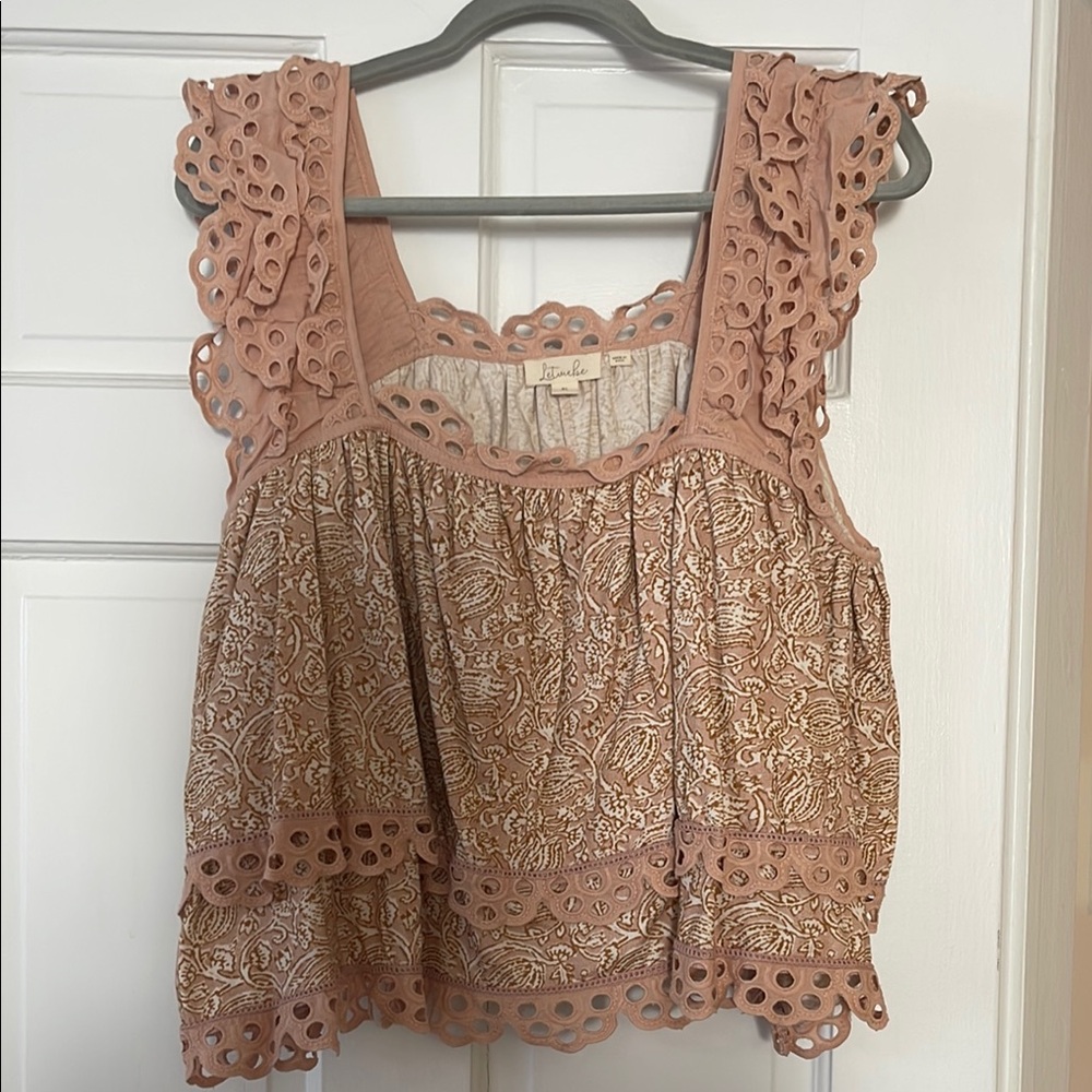 Boho Tan Top